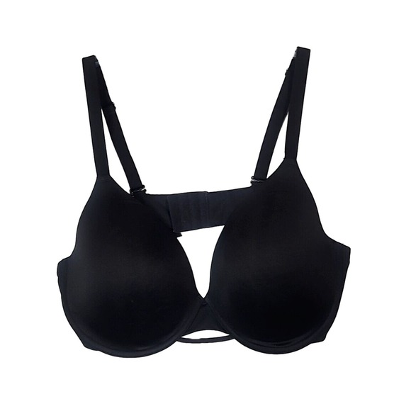 Hanes Cool That Adapts To You Black Convertible Full Figure Underwire Bra SZ 2XL - Picture 1 of 4